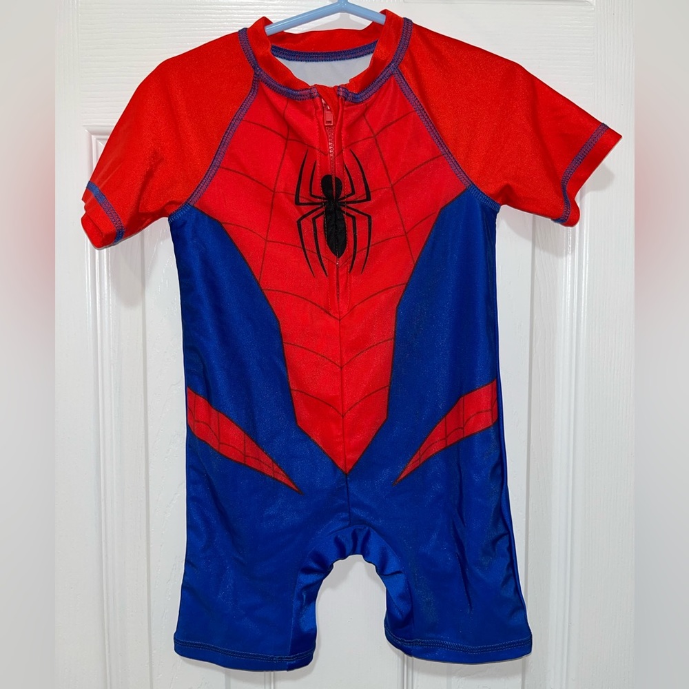 Spiderman Boy allover swimsuit,size 2t